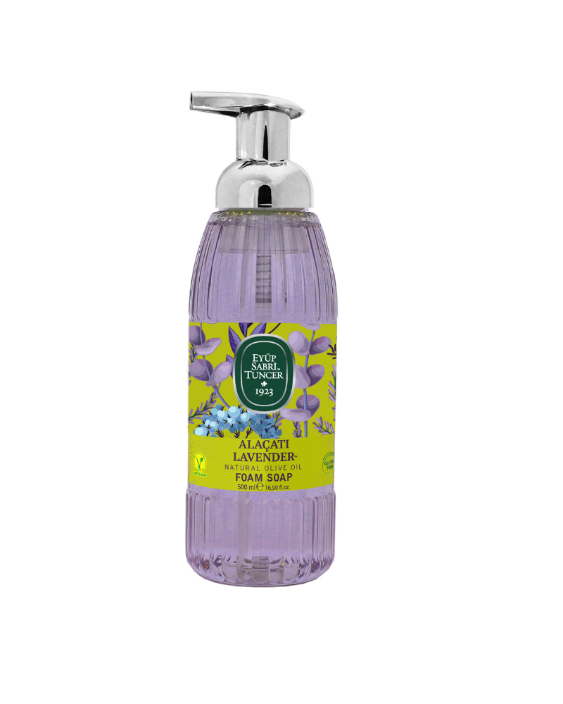 3 Alaçati Lavender Foam Soap with Natural Olive Oil 500 ML - Image 1